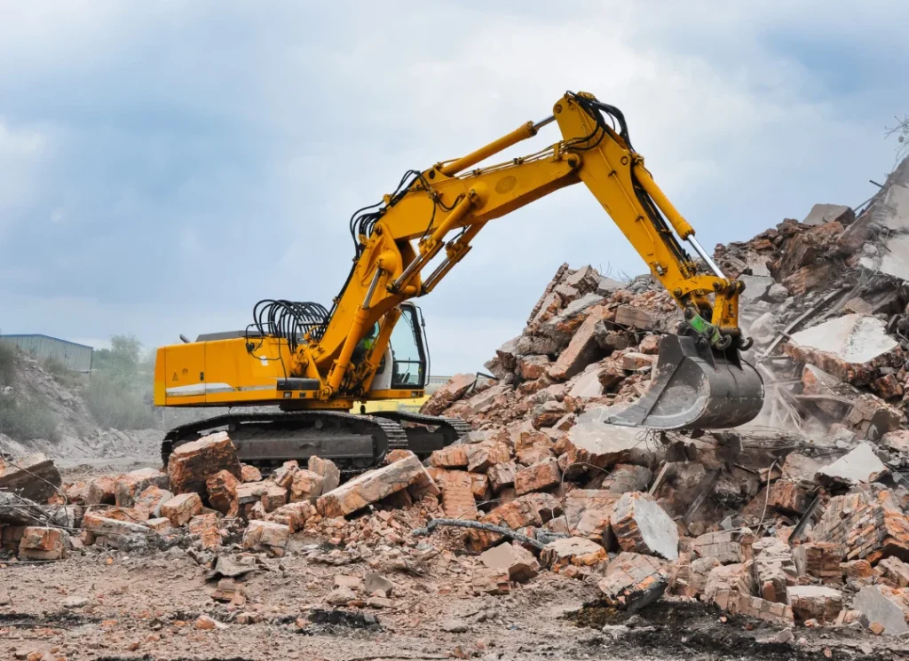 Demolition waste removal